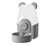 Sionhiuo Botella de agua para animales pequeños, dispensador de agua de perrera de 800 ml, botella de agua para mascotas pequeñas, versátil alimentador de agua para mascotas, botella de agua para