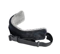 Sionhiuo Correa de apoyo para el cuello de avión, cinturón para la cabeza de avión, máscaras para los ojos, correa para el reposacabezas de avión, correa de viaje para la cabeza, correa ajustable para