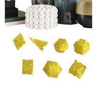 Sionhiuo Dados Poliédricos | 7 Piezas Dados para Juego de Tablero de Queso | Accesorio Interactivo Impreso en 3D para Juegos de rol Enseñanza Toma de Decisiones | Noche Familiar Viajes Fiestas Aula