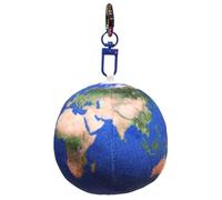 Sionhiuo Decoración del Solar - 7,5 cm Colgante de Peluche Suave para Colgar - Muñeca de un Planeta | para Bolsos, monederos, Joyas, monederos, Mochilas, Mujeres, Hombres, niñas, Tierra