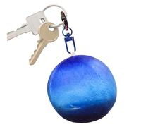 Sionhiuo Decoración del Solar - 7,5 cm Colgante de Peluche Suave para Colgar - Muñeca de un Planeta | para Bolsos, monederos, Joyas, monederos, Mochilas, Mujeres, Hombres, niñas, Neptuno, Ver