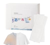 Sionhiuo Hojas Atrapacolores para Lavadora - 30 Unidades De Hojas Protectoras De Color,Suministros Domésticos para Lavadora Secadora Ropa de Color Oscuras Mantas Viaje