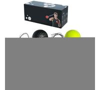 Sionhiuo Juego de Pelotas de Boxeo para Reflejos, Pelota de Boxeo con Diadema - Equipo de Pelota de con Vendas,Pelota de para Principiantes, Entrenamiento de para Habilidades