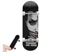 Sionhiuo patineta de Dedo,Juguete de Scooter de Dedo con Cubierta de Madera de Arce de 5 Capas - Patinete para Dedos, patineta para diapasón, Juguetes interactivos para Dedos para Patinador, CREA