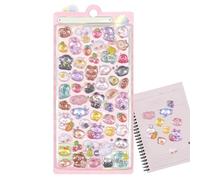 Sionhiuo Pegatina 3D | Calcomanía Adhesiva con Relieve para Decoración | Pegatinas Mini - Para Niños Y Niñas, Álbum De Recortes, Salón De Clases, Fiesta, Escuela, Regalos, Rellenos Para