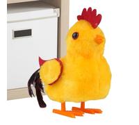 Sionhiuo Peluche Electrónico Gallina Interactiva - Peluche Caminante con Sonido para Niños Y Bebés | Muñeco Interactivo Sensorial Educativo para Desarrollo Temprano Y Juego Creativo