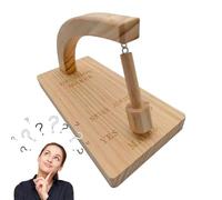 Sionhiuo Tomador De Decisiones Magnético Creativo, Tomador De Decisiones De Madera Ecoticfate, Péndulo para Tomar Decisiones para Encontrar Su Respuesta, para Juegos De Reunión