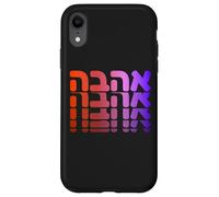 Sionista Ahava Amor Hebreo Israel Jerusalén Cultura Judía Carcasa para iPhone XR
