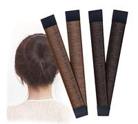 SIOPPKIK Chignon Facile Per Capelli,2 PCS French Twist Accessori Capelli Ciambelle Chignon Magic Bun Maker per Ragazza Donne (2 Colori)