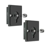 SIOTI Placa de liberación rápida 323, Placa de liberación rápida 200PL-14 RC2 Compatible con Cabezal de trípode Manfrotto con Sistema de conexión rápida RC2 Incluido
