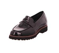 Sioux 66531, Mocasín Mujer, Negro, 40 EU Ancho