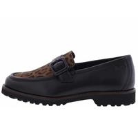 Sioux Meredith, Zapatos con Ruedas Mujer, Schwarz Caramelo, 37 EU Ancho