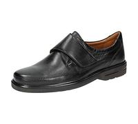 Sioux Parsifal-XXL, Mocasines Hombre, Negro, 46.5
