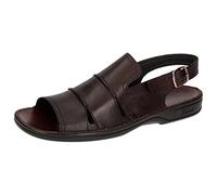 Sioux Venezuela, Sandalias Abiertas Hombre, Marrón Burdeos, 40 EU