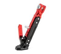 SIOXFN Caballete Lateral de Motocicleta para Peugeot Django EVO 2023, Ajustable Aluminio Soporte para Motocicleta Base Antideslizante Ancha