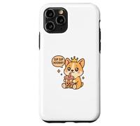 Sip Sip: ¡Viva el Perro Corgi Boba Kawaii! Carcasa para iPhone 11 Pro