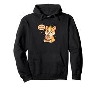Sip Sip: ¡Viva el Perro Corgi Boba Kawaii! Sudadera con Capucha