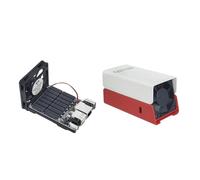 Sipeed NanoCluster Ultra Mini Computing Cluster Board 7X SOM Ranuras RISC-V Gigabit Switch USB-C PD PoE, compatible con LM3H/M4N / Raspberry Pi CM4/CM5 para HomeLab Edge Computing (Basic Kit)