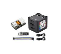 Sipeed NanoKVM IP-KVM Mini servidor de mantenimiento de control remoto 1TOPS NPU 1GHz C906 RISC-V Linux computadora de placa única con conector de red HDMI de 100 m (kit completo negro)