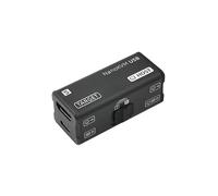 Sipeed NanoKVM-USB Operations Maintenance Server Tool Kit, Multi-Device Collaboration, Finger-sized 4K USB KVM for Server SBCs, USB A Switcher 1080P Video Capturer, 4K HD-MI IN/Loop Out(Black USB KVM)