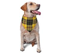 Sipeigyd Bufanda triangular para mascotas, bufanda clásica del clan MacLeod of Lewis a cuadros para mascotas y gatos, accesorios de ropa para mascotas, bufanda a cuadros para perros pequeños a grandes