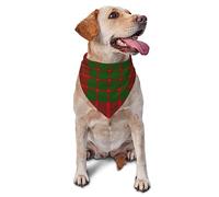 Sipeigyd Bufanda triangular para mascotas, bufanda de tartán de Clan Cameron para mascotas, accesorios de ropa para mascotas, bufanda a cuadros para mascotas, para perros pequeños a grandes y gatos