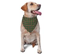 Sipeigyd Bufanda triangular para mascotas, bufanda de tartán escocés de clan Pollock para mascotas y perros, accesorios de ropa para mascotas, bufanda a cuadros para perros pequeños a grandes