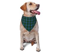 Sipeigyd Bufanda triangular para mascotas, bufanda escocesa del clan MacLeod of Harris para mascotas, gatos y perros, accesorios de ropa para mascotas, bufanda a cuadros para mascotas, para perros