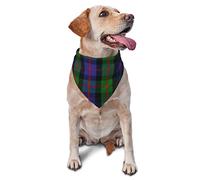Sipeigyd Bufanda triangular para mascotas, bufanda escocesa del clan Murray, a cuadros, para gatos y perros, accesorios de ropa para mascotas, bufanda a cuadros para perros pequeños a grandes