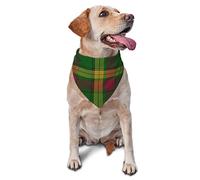 Sipeigyd Bufanda triangular para mascotas, colores escoceses Clan MacMillan tartán a cuadros para mascotas y gatos, accesorios de ropa para mascotas, bufanda a cuadros para mascotas, para perros