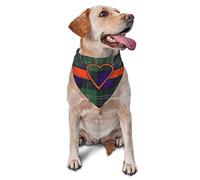 Sipeigyd Bufanda triangular para mascotas, Murray of Atholl Clan Plaid Scottish Kilt Tartan Pet Cat and Dog Scarf, accesorios de ropa para mascotas, bufanda a cuadros para mascotas, para perros
