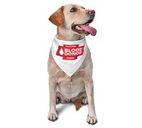 Sipeigyd Pañuelo reversible para perros y gatos del mes del donante de sangre nacional
