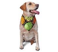 Sipeigyd Spices and Herbs - Bandanas para perro, pañuelo triangular de franela de algodón grueso para perros y gatos pequeños, medianos y grandes