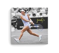 sipfsi Jessica Pegula - Póster de tenis para pared, impresión artística para colgar en la pared, ideal para decoración del hogar, obras de arte, 30 x 30 cm