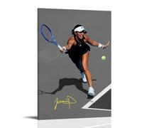 sipfsi Jessica Pegula - Póster deportivo de tenis para pared, pintura en lienzo, obras de arte para dormitorio, sala de estar, decoración de 30 x 45 cm