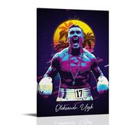 sipfsi Oleksandr Usyk - Póster de The Fighter's Ultimate, arte de pared, impresiones para dormitorio, decoración del hogar, cuadros en lienzo, 40 x 60 cm