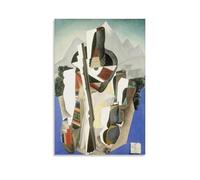 sipfsi Póster de Diego Rivera Obras maestras (paisaje estilo Zapata, 1915) para interiores, impresión artística para pared, pintura para colgar fotos, decoración de dormitorio familiar, 50 x 75 cm
