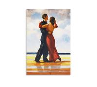 sipfsi Póster de Jack Vettriano (estudio para el mayordomo cantante) para interiores de pared, lienzo para sala de estar, decoración de dormitorio, obras de arte de 20 x 30 cm