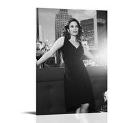 sipfsi Tina Fey - Póster artístico de nostalgia para pared, dormitorio, decoración del hogar, lienzo para colgar, 50 x 75 cm