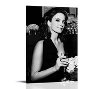 sipfsi Tina Fey - Póster de nobleza del actor para pared, pintura para colgar, decoración de dormitorio familiar, 20 x 30 cm