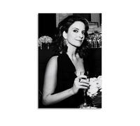 sipfsi Tina Fey - Póster de nobleza del actor para pared, pintura para colgar, decoración de dormitorio familiar, 20 x 30 cm