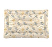 siphylline Alfombrilla de dormir para mascotas con diseño de elefantes y estrellas, suave, cómoda, antideslizante, para perros grandes, jumbo, medianos y pequeños, 36 x 24 pulgadas