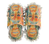 siphylline Limpiador de polvo de microfibra para zapatos de casa, Máscaras de carnaval del Cinco de Mayo de México, Large