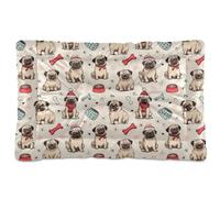 siphylline Sketch - Alfombrilla de cama para mascotas, suave, cómoda, antideslizante, para perros grandes, jumbo, medianos y pequeños, 24 x 18 pulgadas