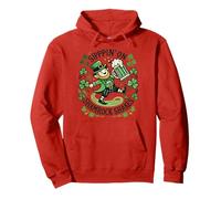 Sippin' On Shamrock Shakes St. Patricio 's Day Sudadera con Capucha