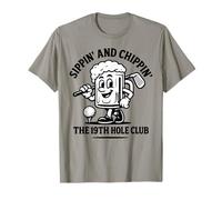 Sippin' Y Chippin 'El Club del hoyo 19 Camiseta