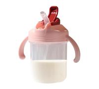 Sippy Cups - Botella de transición a prueba de fugas de 300 ml | Tritan y silicona, válvula a prueba de derrames y agarres ergonómicos, taza de entrenamiento para alimentación