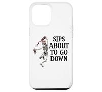 Sips About to Go Down Wine Retirement Party Life Sip Happens Carcasa para iPhone 12 Pro MAX