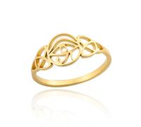 SIPURIS Anillo de ojo de Horus egipcio, símbolo antiguo egipcio, anillo de esqueleto para mujer, anillo de alivio para mujeres, pareja, promesa, regalo de joyería, Acero inoxidable, Sin piedras