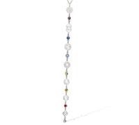 SIPURIS Collar de flor de loto de yoga para mujer, colgante en forma de Y, collar budista de yoga, mandala, joyería espiritual, regalo, Talla única, Acero inoxidable, No es una piedra preciosa